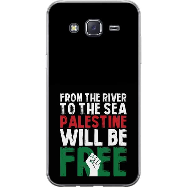 Samsung Galaxy J5 Gjennomsiktig deksel Fri Palestina