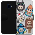 Miniatyrbilde 1 av 3: Samsung Galaxy J6+ Lommeboketui Labubu figure samling - Pop Mart Labubu The Monsters i fargerik design