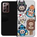 Miniatyrbillede 1 af 3: Samsung Galaxy Note20 Ultra Tegnebogsetui Labubu figur samling - Pop Mart Labubu The Monsters i farverigt design