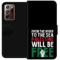 Miniatyrbild 1 av 3: Samsung Galaxy Note20 Ultra Plånboksfodral Free Palestine – politiskt statement med kraftfullt grafiskt uttryck
