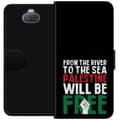 Miniatyrbild 1 av 3: Sony Xperia 10 Plånboksfodral Free Palestine – politiskt statement med kraftfullt grafiskt uttryck