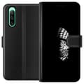 Miniatyrbilde 1 av 3: Sony Xperia 10 IV Lommeboketui Keffiyeh-mønster - klassisk svart-hvit palestinsk sjal med kulturell betydning