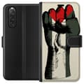 Miniatyrbilde 1 av 3: Sony Xperia 10 V Lommeboketui Hand knyttet i Palestinas farger - kraftig symbol for frihetsbevegelsen