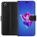 Miniatyrbilde 1 av 3: Sony Xperia 10 V Lommeboketui Adidas-inspirert blått design - sporty motiv med retro vibe i blåtoner