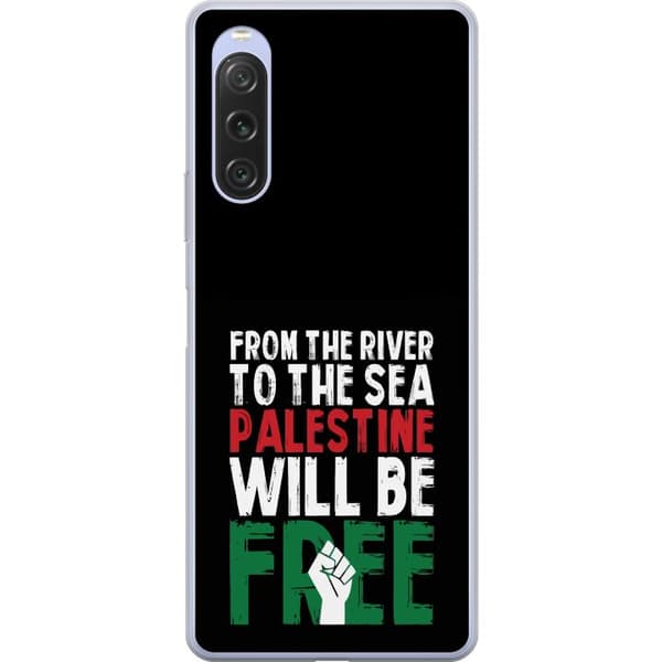 Sony Xperia 10 V Gjennomsiktig deksel Fri Palestina