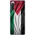 Miniatyrbillede 1 af 3: Sony Xperia 10 V Gennemsigtig cover Palestinaflaget – ikonisk frihedssymbol i rød, sort, hvid og grøn