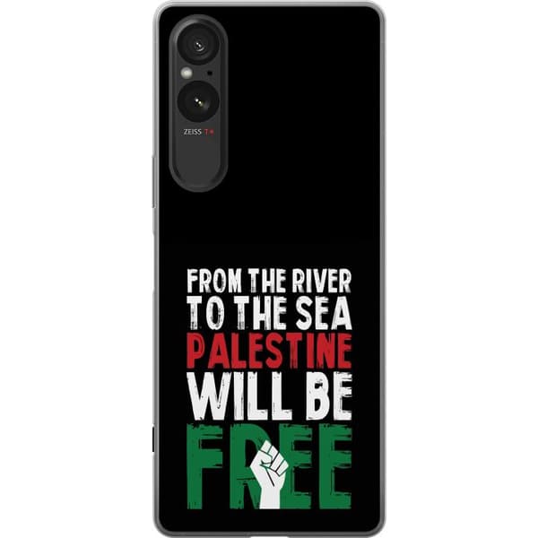 Sony Xperia 10 VI Läpinäkyvä kuori Vapauta Palestiina