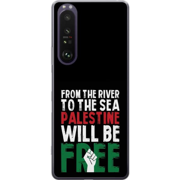 Sony Xperia 1 III Gjennomsiktig deksel Fri Palestina