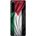 Miniatyrbild 1 av 3: Sony Xperia 1 IV Genomskinligt Skal Palestinaflaggan – ikoniskt frihetsmotiv i rött, svart, vitt och grönt