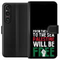 Miniatyrbilde 1 av 3: Sony Xperia 1 V Lommeboketui Fri Palestina