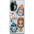 Miniatyrbilde 1 av 3: Sony Xperia 5 IV Gjennomsiktig deksel Labubu figure samling - Pop Mart Labubu The Monsters i fargerik design