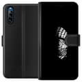 Miniatyrbillede 1 af 3: Sony Xperia L4 Tegnebogsetui Keffiyeh-mønster - klassisk sort-hvid palæstinensisk tørklæde med kulturel betydning
