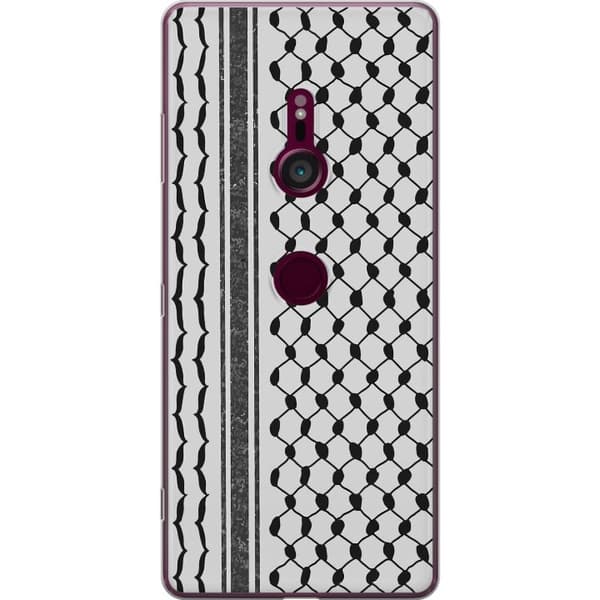 Sony Xperia XZ3 Genomskinligt Skal Palestinskt mönster – inspirerat av keffiyeh-tyg i traditionell stil