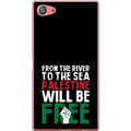 Miniatyrbild 1 av 3: Sony Xperia Z5 Compact Genomskinligt Skal Free Palestine – politiskt statement med kraftfullt grafiskt uttryck