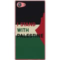 Miniatyrbilde 1 av 3: Sony Xperia Z5 Compact Gjennomsiktig deksel Stå opp for Palestina - solidaritetsdesign med en sterk melding