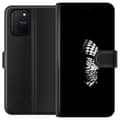 Miniatyrbillede 1 af 3: Samsung Galaxy S10 Lite Tegnebogsetui Keffiyeh-mønster - klassisk sort-hvid palæstinensisk tørklæde med kulturel betydning