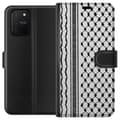 Pikkukuva 1 / 3: Samsung Galaxy S10 Lite Lompakkokotelo Palestiinalainen kuvio - perinteiseen tyyliin inspiroima keffiyeh-kangas