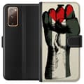 Pikkukuva 1 / 3: Samsung Galaxy S20 FE Lompakkokotelo Käsi sidottu Palestinan väreihin - voimakas symboli vapausliikkeelle