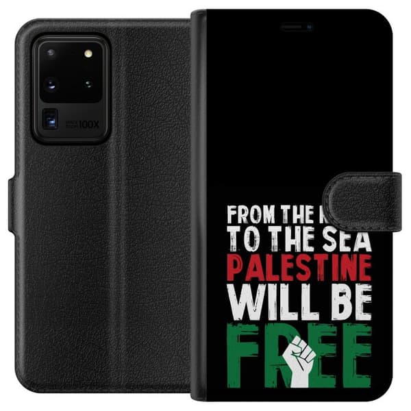 Samsung Galaxy S20 Ultra Tegnebogsetui Fri Palæstina