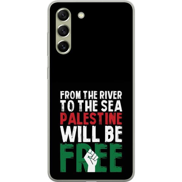 Samsung Galaxy S21 FE 5G Gennemsigtig cover Fri Palæstina
