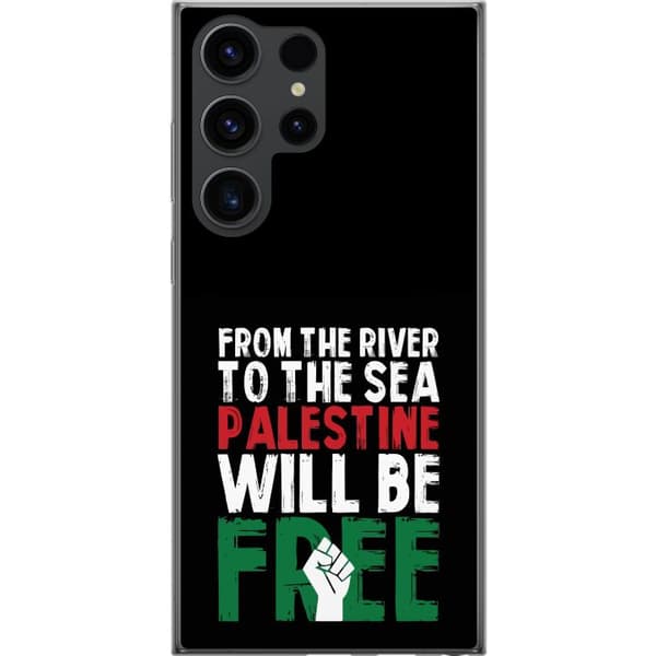 Samsung Galaxy S24 Ultra Gjennomsiktig deksel Fri Palestina