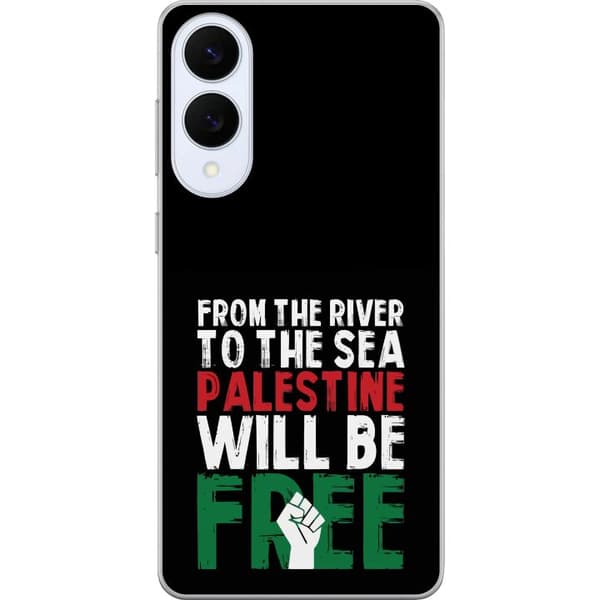 Samsung Galaxy S25 Edge Gennemsigtig cover Fri Palæstina