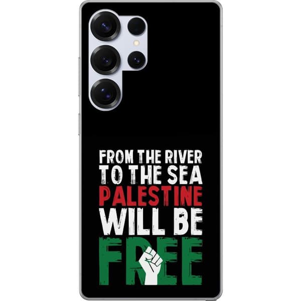 Samsung Galaxy S25 Ultra Gennemsigtig cover Fri Palæstina