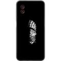 Miniatyrbillede 1 af 3: Samsung Galaxy Xcover6 Pro Gennemsigtig cover Keffiyeh-mønster - klassisk sort-hvid palæstinensisk tørklæde med kulturel betydning