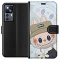 Miniatyrbillede 1 af 3: Xiaomi 12T Tegnebogsetui Labubu med hat - Pop Mart figur Mr. Butcher i retro-stil med karakter