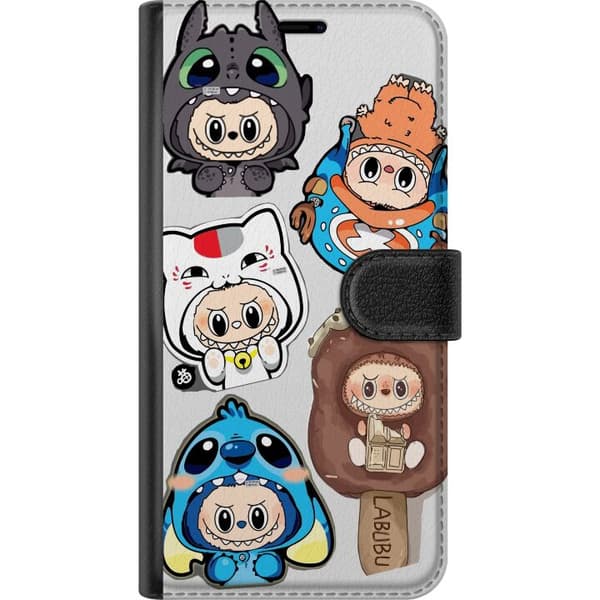 Xiaomi 13 Tegnebogsetui Labubu figur samling - Pop Mart Labubu The Monsters i farverigt design
