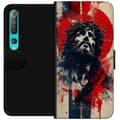 Miniatyrbild 1 av 3: Xiaomi Mi 10 5G Plånboksfodral Jesus med kors – kristet motiv med stark symbolik om tro och hopp