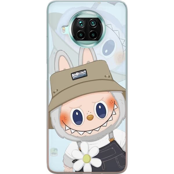 Xiaomi Mi 10T Lite 5G Gennemsigtig cover Labubu med hat - Pop Mart figur Mr. Butcher i retro-stil med karakter