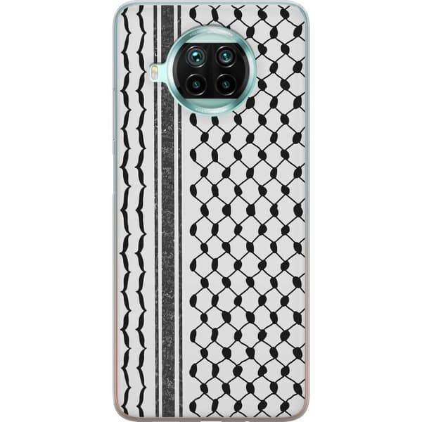 Xiaomi Mi 10T Lite 5G Gennemsigtig cover Palæstinensisk mønster - inspireret af traditionel stil keffiyeh-stof