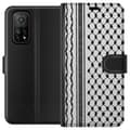 Miniatyrbild 1 av 3: Xiaomi Mi 10T Pro 5G Plånboksfodral Palestinskt mönster – inspirerat av keffiyeh-tyg i traditionell stil