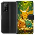 Pikkukuva 1 / 3: Xiaomi Mi 10T Pro 5G Lompakkokotelo Pixelmonster pelityyli - värikäs muotoilu retroa rakastaville pelaajille