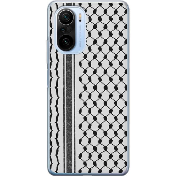 Xiaomi Mi 11i Genomskinligt Skal Palestinskt mönster – inspirerat av keffiyeh-tyg i traditionell stil