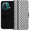 Miniatyrbillede 1 af 3: Xiaomi Mi 11 Pro Tegnebogsetui Palæstinensisk mønster - inspireret af traditionel stil keffiyeh-stof