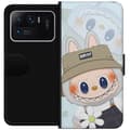Miniatyrbillede 1 af 3: Xiaomi Mi 11 Ultra Tegnebogsetui Labubu med hat - Pop Mart figur Mr. Butcher i retro-stil med karakter