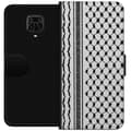 Miniatyrbild 1 av 3: Xiaomi Redmi Note 9 Pro Plånboksfodral Palestinskt mönster – inspirerat av keffiyeh-tyg i traditionell stil