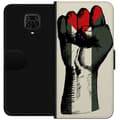 Miniatyrbilde 1 av 3: Xiaomi Redmi Note 9 Pro Lommeboketui Hand knyttet i Palestinas farger - kraftig symbol for frihetsbevegelsen