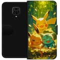 Miniatyrbillede 1 af 3: Xiaomi Redmi Note 9 Pro Tegnebogsetui Pixelmonster spillestil - farverig design til retro-elskende gamere
