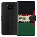 Miniatyrbild 1 av 3: Xiaomi Poco X3 NFC Plånboksfodral Stand with Palestine – solidaritetsdesign med starkt budskap