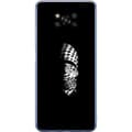 Miniatyrbillede 1 af 3: Xiaomi Poco X3 Pro Gennemsigtig cover Keffiyeh-mønster - klassisk sort-hvid palæstinensisk tørklæde med kulturel betydning
