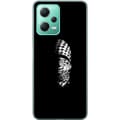 Miniatyrbillede 1 af 3: Xiaomi Redmi Note 12 Gennemsigtig cover Keffiyeh-mønster - klassisk sort-hvid palæstinensisk tørklæde med kulturel betydning