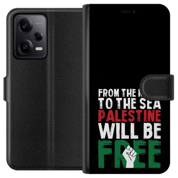 Xiaomi Redmi Note 12 Pro Tegnebogsetui Fri Palæstina