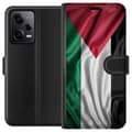 Miniatyrbillede 1 af 3: Xiaomi Redmi Note 12 Pro Tegnebogsetui Palestinaflaget – ikonisk frihedssymbol i rød, sort, hvid og grøn
