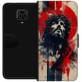 Miniatyrbilde 1 av 3: Xiaomi Redmi Note 9S Lommeboketui Jesus med kors - kristent motiv med sterk symbolikk om tro og håp