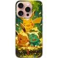 Miniatyrbillede 1 af 3: Apple iPhone 16 Pro Gennemsigtig cover Pixelmonster spillestil - farverig design til retro-elskende gamere