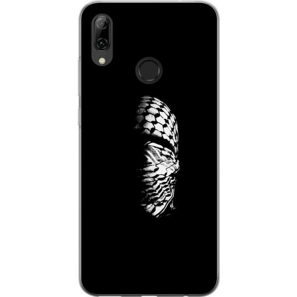 Huawei P smart 2019 Gjennomsiktig deksel Keffiyeh-mønster - klassisk svart-hvit palestinsk sjal med kulturell betydning