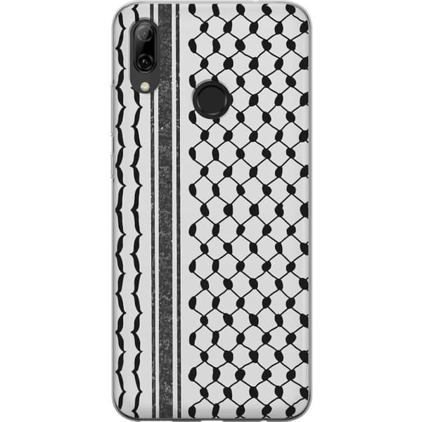 Huawei P smart 2019 Gennemsigtig cover Palæstinensisk mønster - inspireret af traditionel stil keffiyeh-stof
